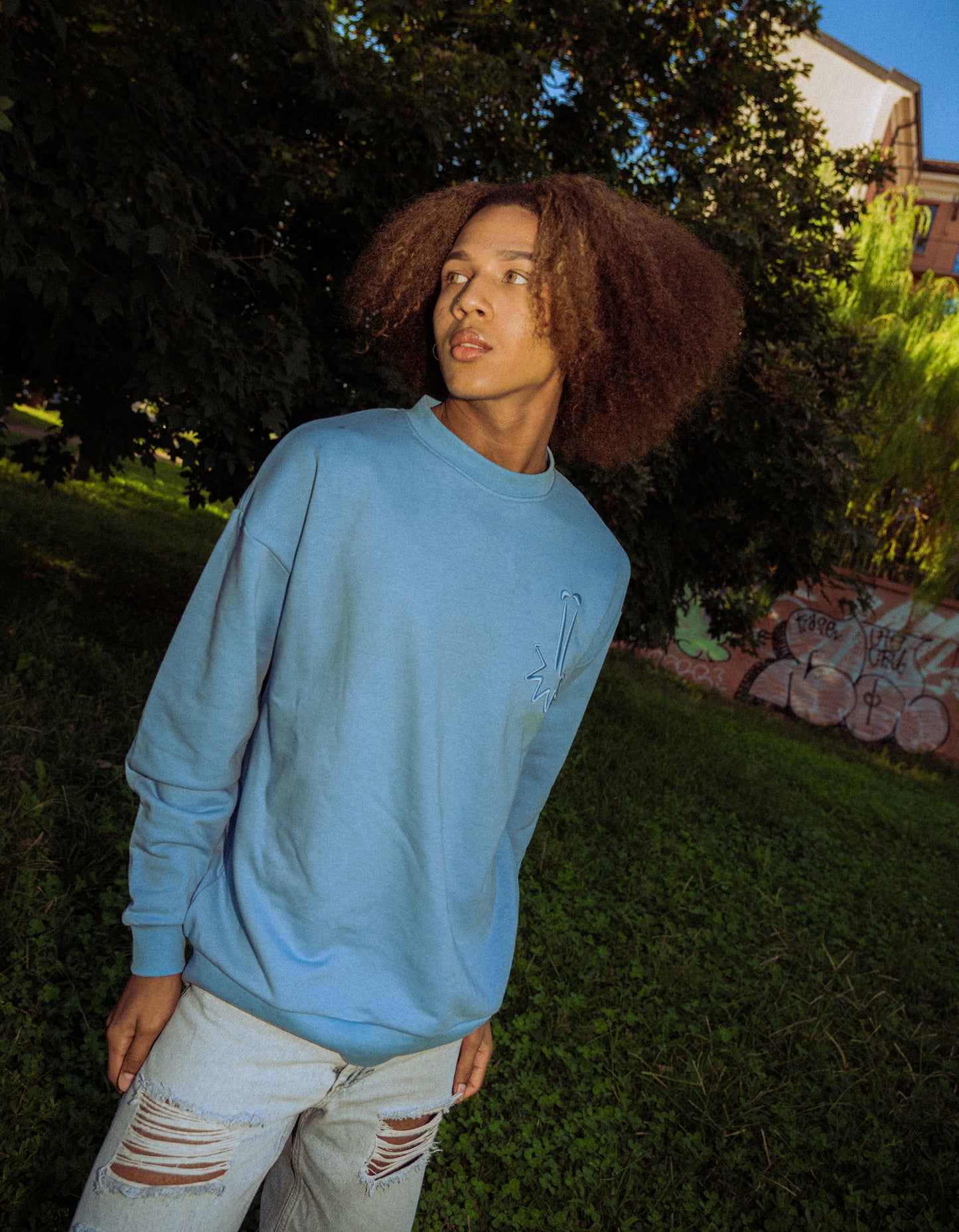 Crewneck - Baby Blue